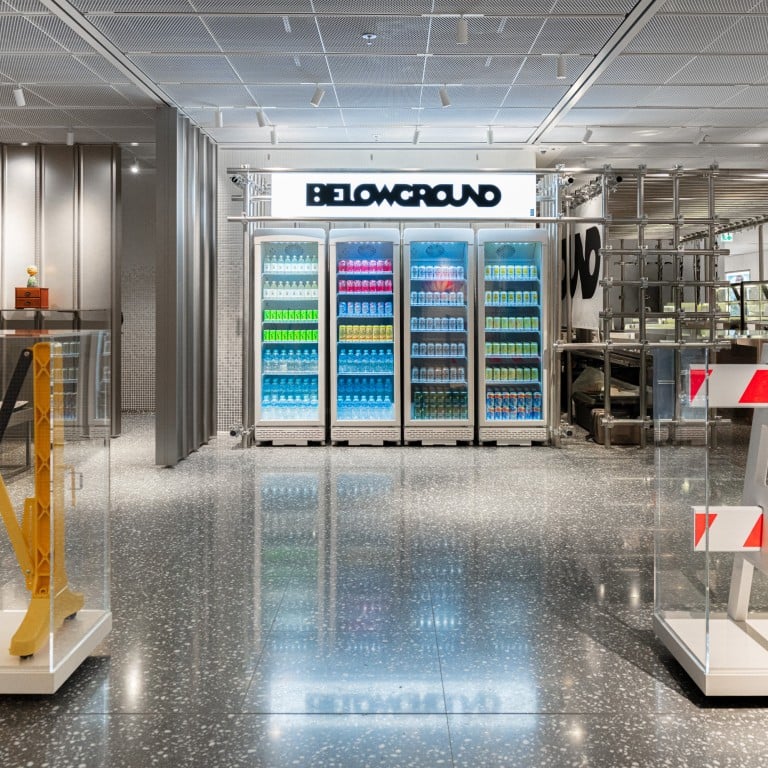 Retail concept Belowground at Landmark in Hong Kong. Photo: Handout