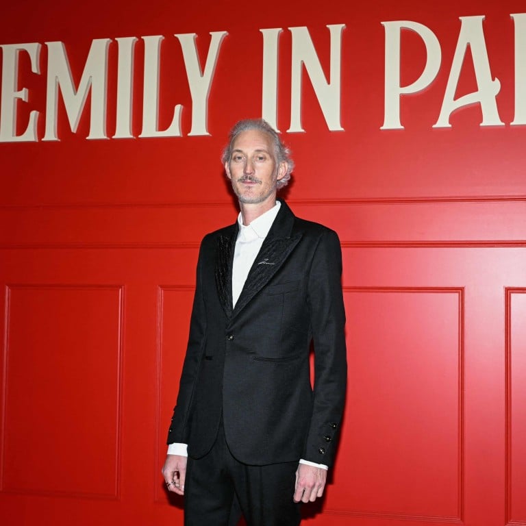 Bruno Gouery at the premiere of Emily in Paris’ season five in Paris. Photo: AFP