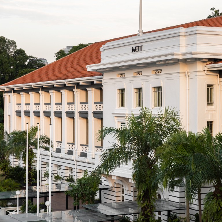 Mett Singapore is located in the heart of Fort Canning Park in central Singapore. Photo: Handout