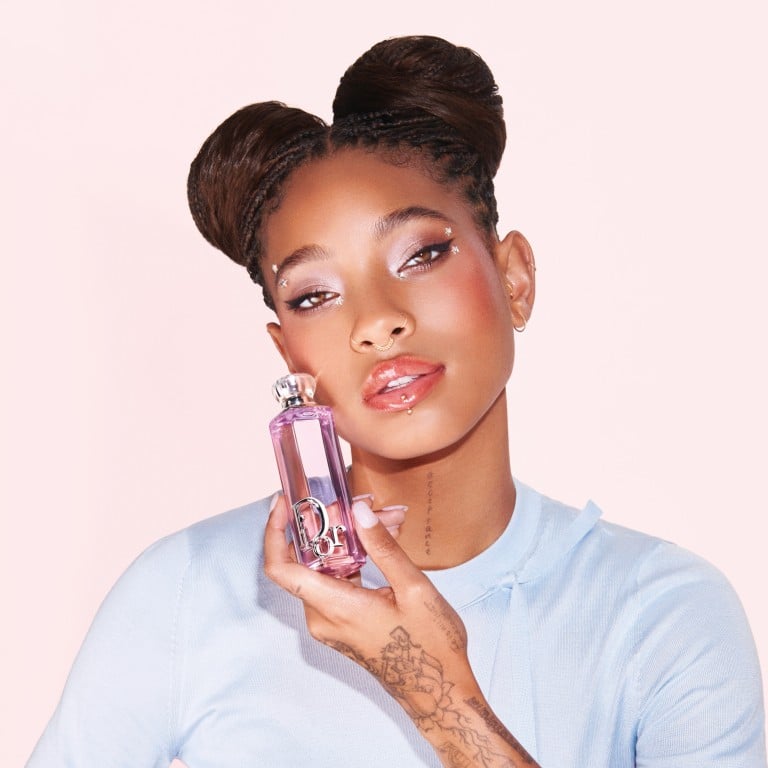 Willow Smith fronts the campaign for Dior Addict’s new perfumes and lip oils. Photo: Handout