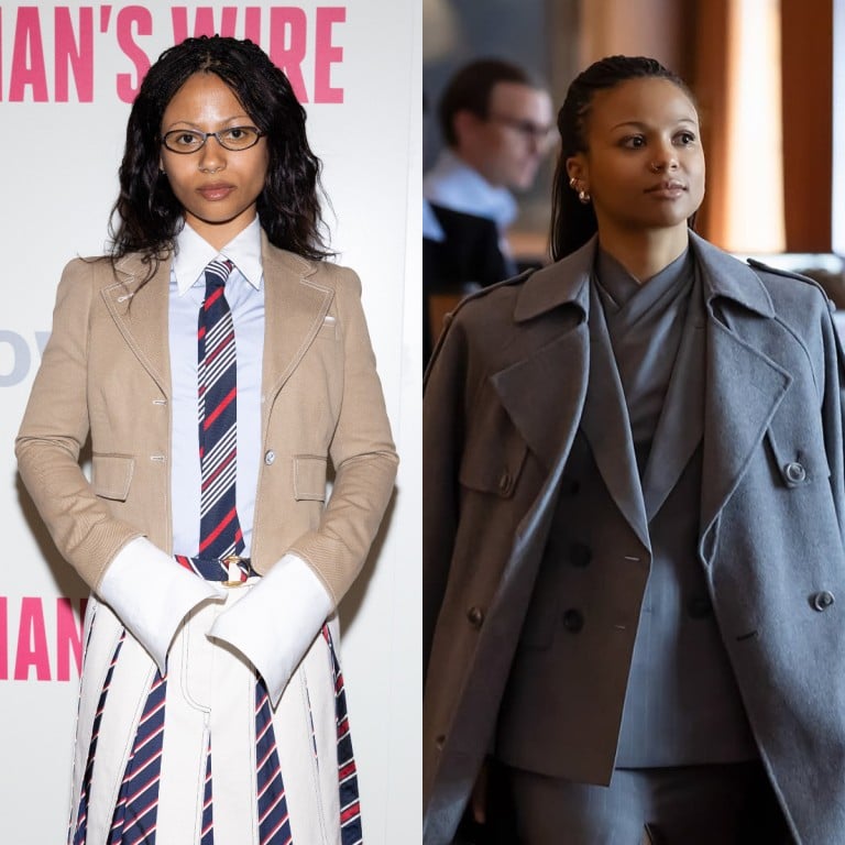 Myha’la returns as Harper Stern in season four of Industry. Photos: AP, @industryhbo/Instagram
