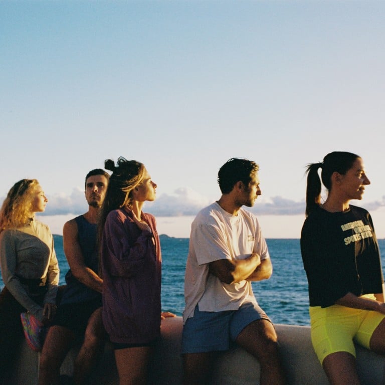 American Vintage is a buzzy French brand with a line of colourful retro fitness looks. Photo: Handout