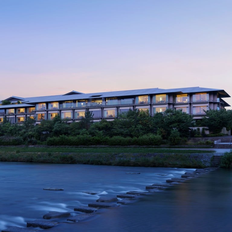 The Ritz-Carlton Kyoto is located on the bank of the Kamo River. Photo: Handout