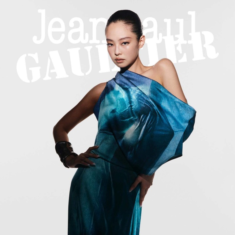 Blackpink’s Jennie Kim models for Jean Paul Gaultier’s fall 2025 pre-collection last June. Photo: @jennierubyjane/Instagram
