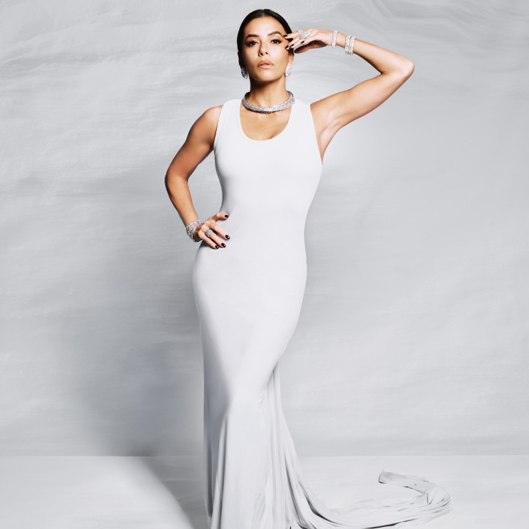 APM Monaco ambassador Eva Longoria wears pieces from the Hiver collection. Photo: Handout