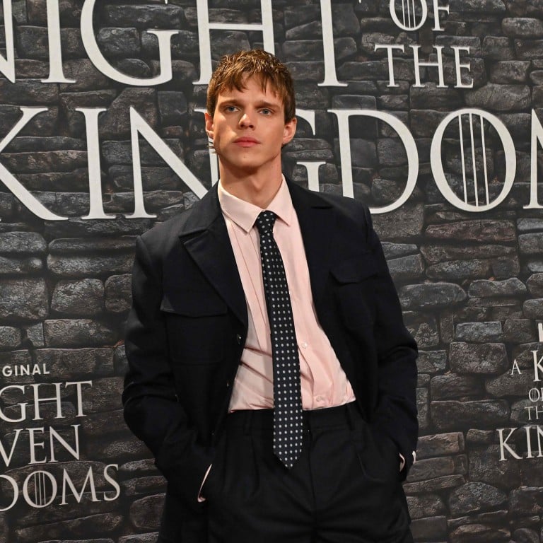 British actor Finn Bennett poses as part of a red carpet event for the newly released HBO Max production series, A Knight of the Seven Kingdoms, the new prequel of the Game of Thrones saga, in Rome, on January 15. Photo: AFP