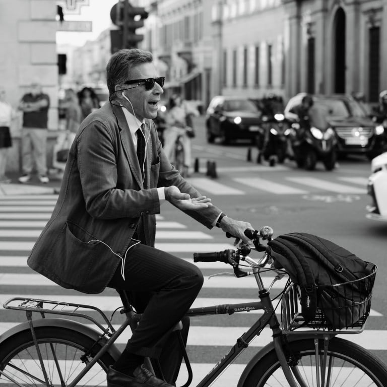 Via Senato (2023) by Scott Schuman, one of the portraits included in his book Milano, published by Taschen. Photo: Handout