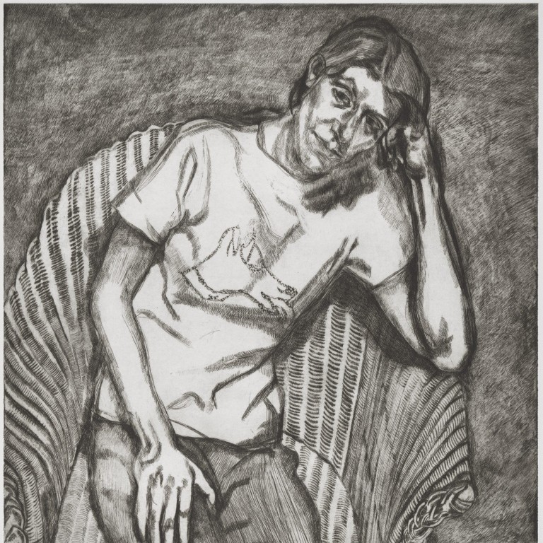 Bella in Her Pluto T-Shirt by Lucian Freud. Photo: Handout