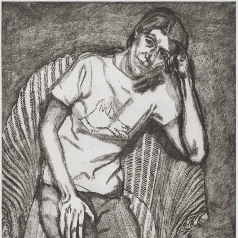 Bella in Her Pluto T-Shirt by Lucian Freud. Photo: Handout