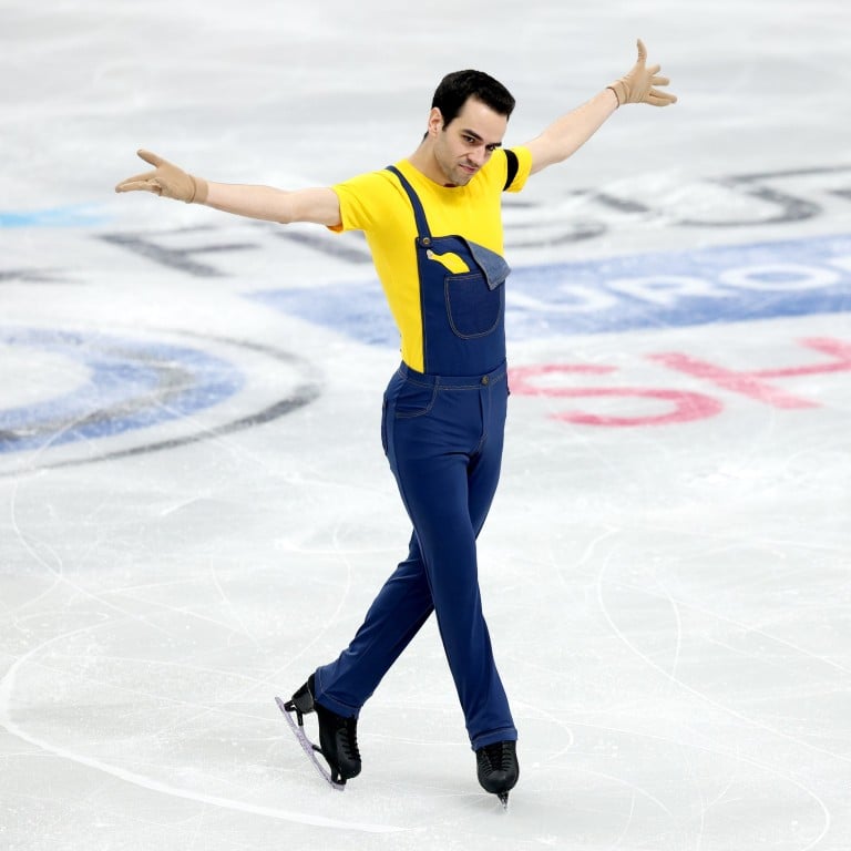 Tomàs-Llorenç Guarino Sabaté of Spain competes in the men’s short program of the ISU European Figure Skating Championships 2026 in Sheffield, Britain, on January 15. Photo: EPA
