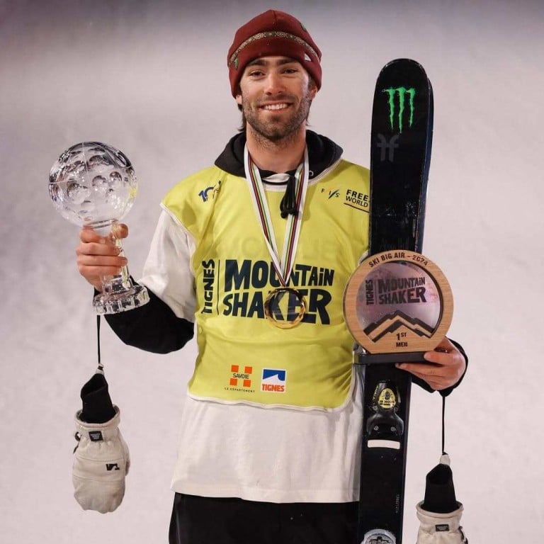 Freestyle skier Alex Hall was a gold medallist at the 2022 Beijing Winter Olympics. Photo: @alexhallskiing/Instagram