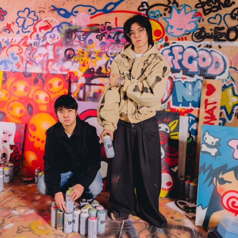 Hong Kong-born brothers Tate and Andrew Mok are the multidisciplinary creative duo known as Offgod:Tate. Photo: Jocelyn Tam