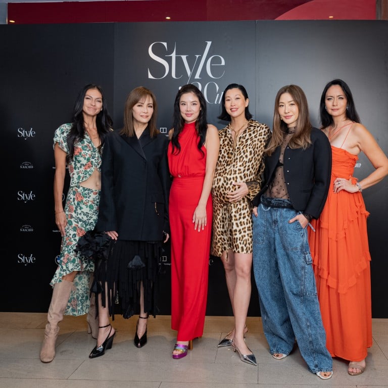 Rosemary Vandenbroucke, Janet Ma, Gaile, Angie Ng, Kathy Chow and Ana Rivera at Style by SCMP’s 20th anniversary party in Hong Kong, on February 11. Photo: Style by SCMP