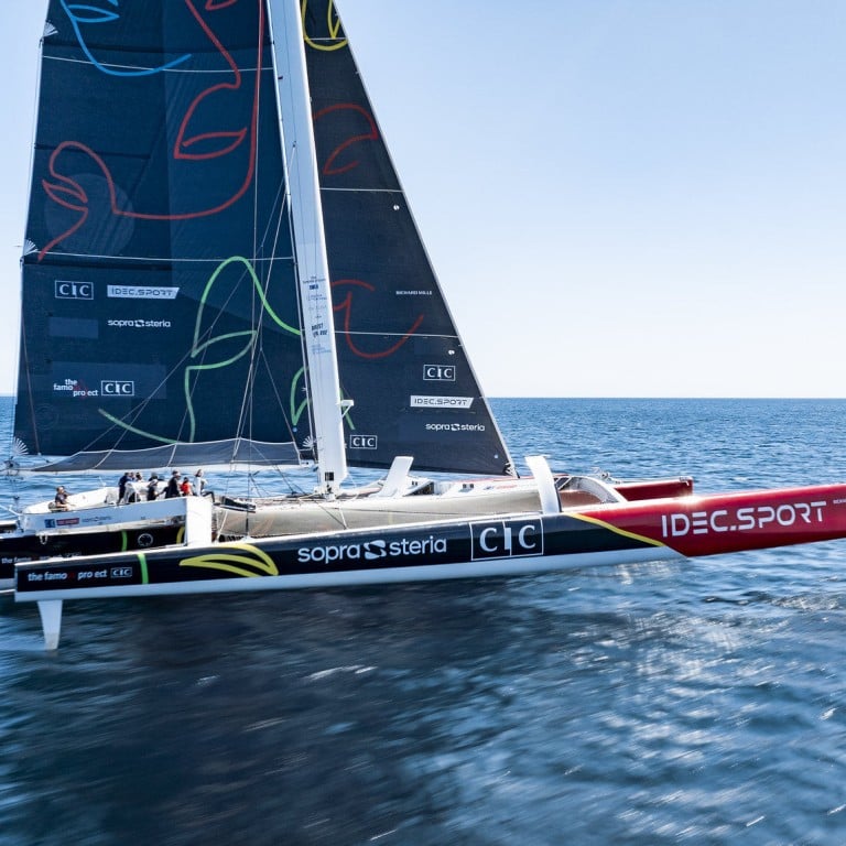 The Famous Project saw French sailor Alexia Barrier lead the first all-female team to attempt a circumnavigation of the globe, without stopping and without support. The feat was backed by watchmaker Richard Mille. Photo: Handout