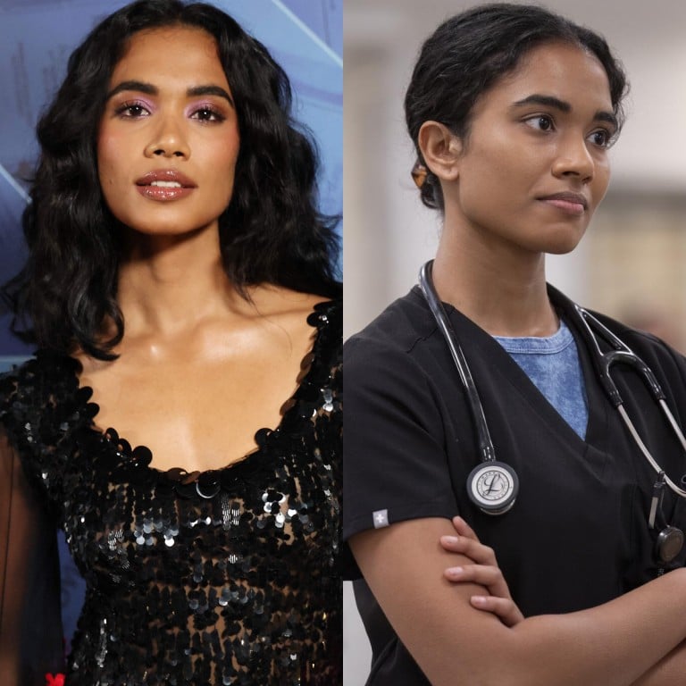 Actor Supriya Ganesh plays Dr Samira Mohan in the multiple Emmy-winning HBO Max show The Pitt. Photos: AFP, Handout