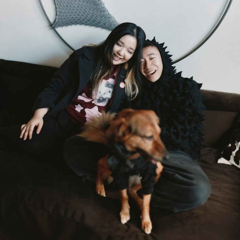Celine Kwan and Chet Lo shoot the breeze about creativity, international identity and what they love and hate about the fashion industry. Photo: Ian Lim