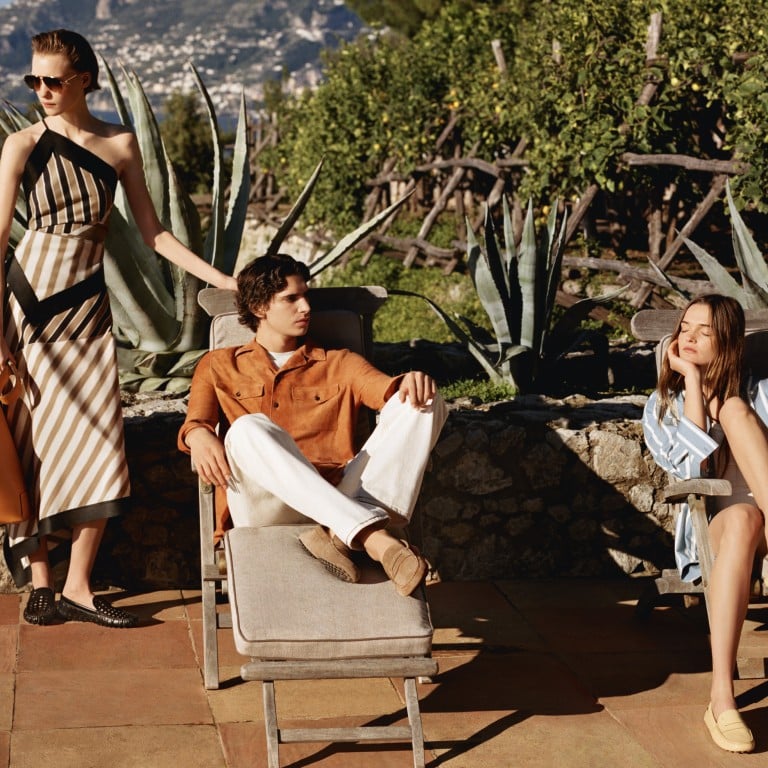 A luxurious villa in Maiori on Italy’s stunning Amalfi Coast provided the perfect backdrop for Tod’s casually chic spring/summer 2026 campaign. Photo: Handout