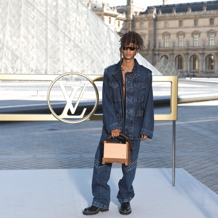 Jaden Smith wore double denim to attend the Louis Vuitton spring/summer 2026 show as part of Paris Fashion Week in September 2025. Photo: Getty Images