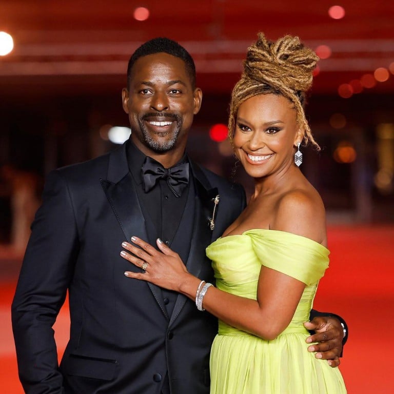 Sterling K. Brown and Ryan Michelle Bathé have been together for years. Photo: @wedontalwaysagreepodcast/Instagram