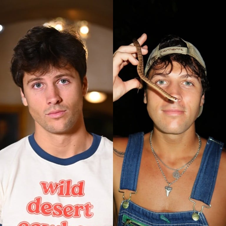 Rob Rausch, who won the latest season of The Traitors, calls himself a “snake athlete”. Photos: @thetraitorsus, @robert_rausch/Instagram