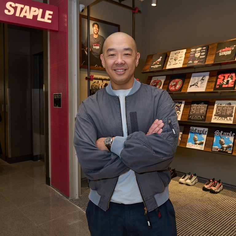 Jeff Staple launched his streetwear brand in New York and today has stores in China too, including his latest in Hong Kong. Photo: Handout
