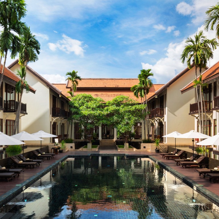 A view of the pool at Anantara Angkor Resort. Photo: Handout
