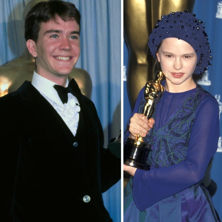Tatum O’Neal, Timothy Hutton and Anna Paquin are among the youngest actors to have won an Academy Award. Photos: Getty Images