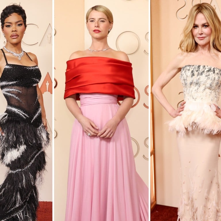 Actresses Teyana Taylor, Jessie Buckley and Nicole Kidman all showed they were Chanel fans at the 2026 Oscars, wearing looks drawn from Matthieu Blazy’s first four collections for the house. Photos: Getty Images