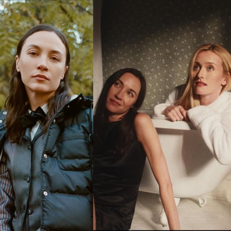 Sydney Lemmon, who plays Lauren Bessette in FX’s Love Story alongside Sarah Pidgeon, poses for a Thom Browne photoshoot.
Photos: @sydney_lemmon/Instagram