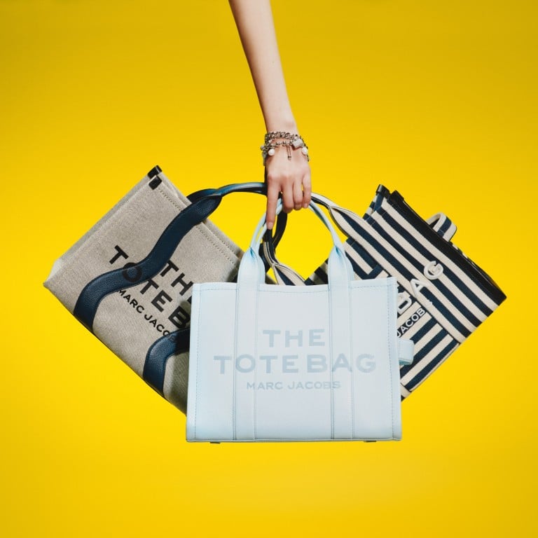 Various The Tote Bags from Marc Jacobs’ spring/summer 2026 line-up. Photo: Handout