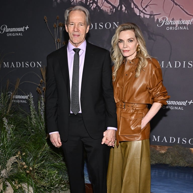 David E. Kelley and Michelle Pfeiffer attend The Madison premiere on March 9, in New York. Photo: Invision/AP