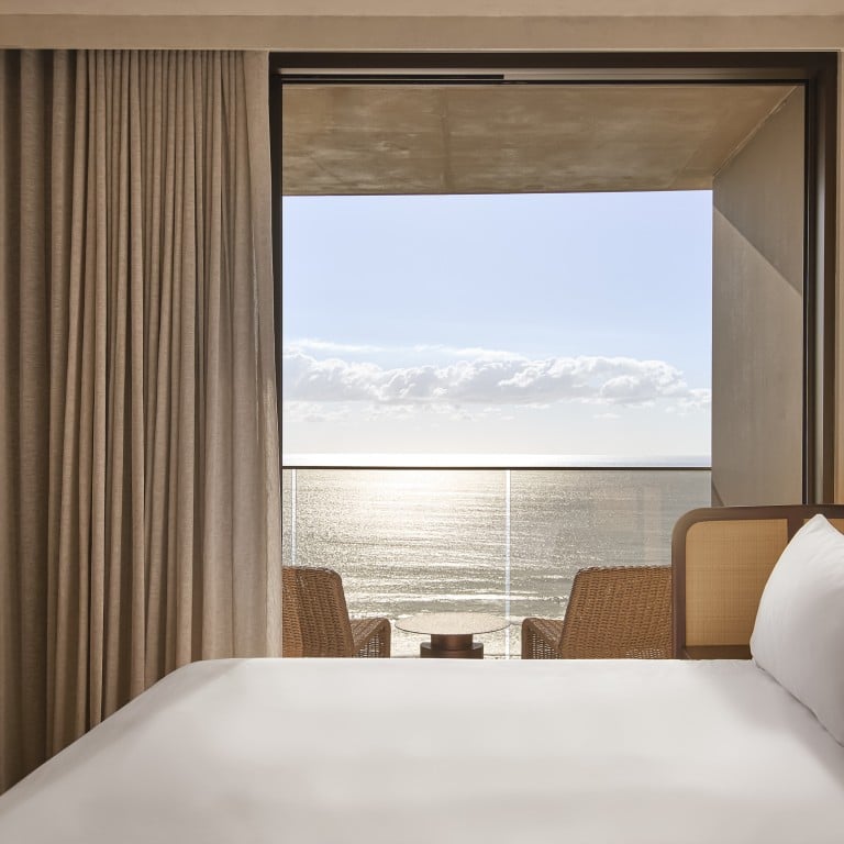 The Mondrian Gold Coast suite has sweeping views of the ocean. Photo: Handout