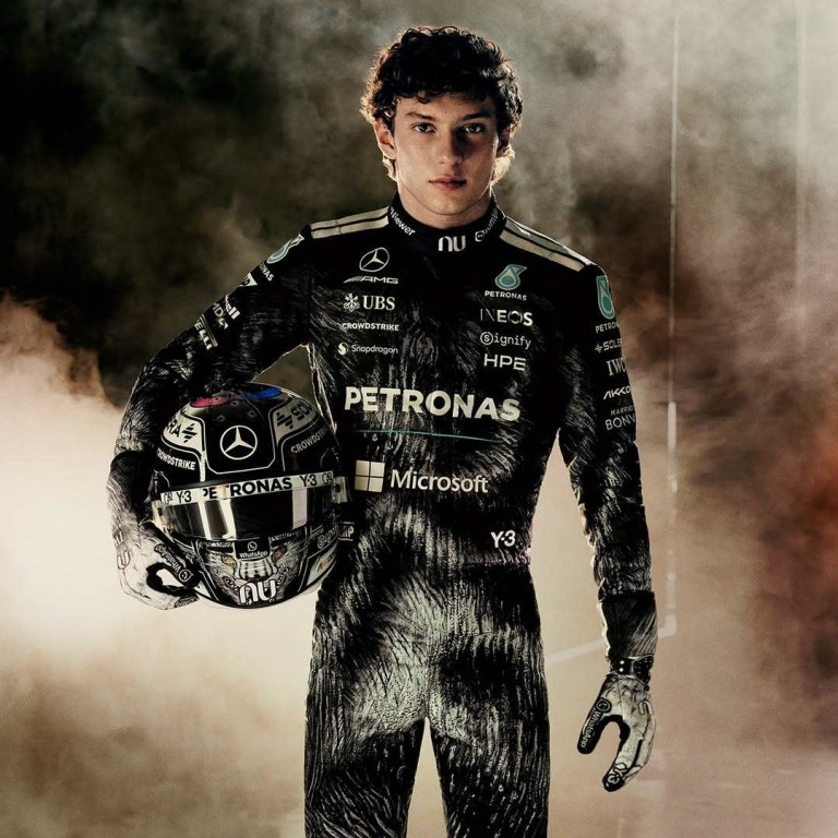 Kimi Antonelli rocking a new look for the Grand Prix in Japan. Photo: @kimi.antonelli/Instagram