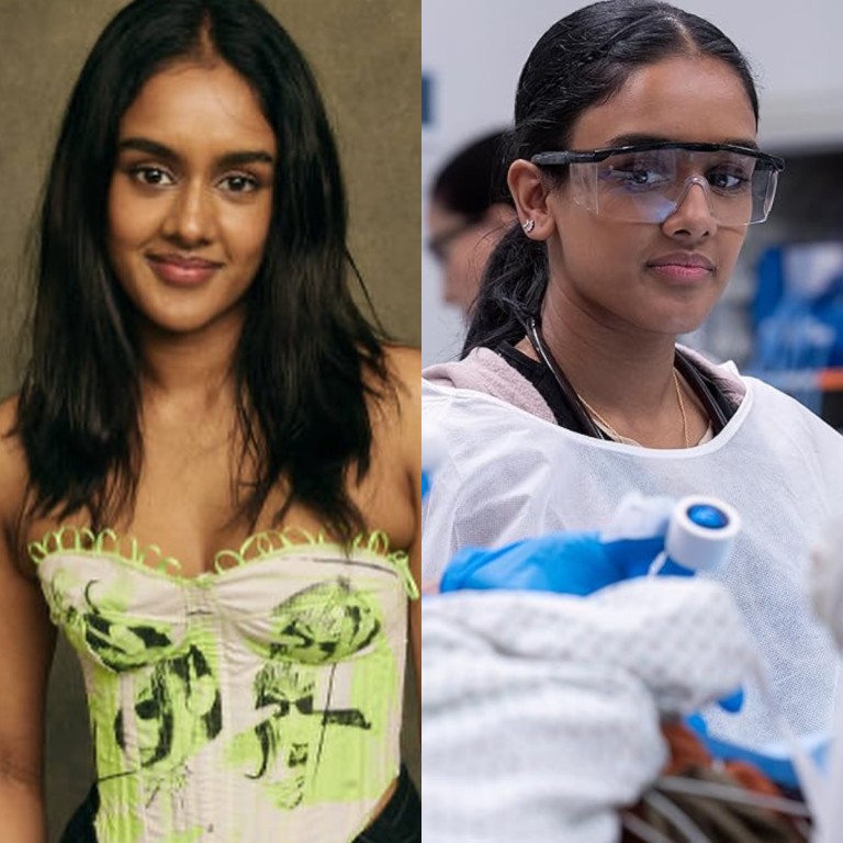 Shabana Azeez plays Dr Victoria Javadi in The Pitt. Photos: @shabanaazeez_/Instagram, Handout