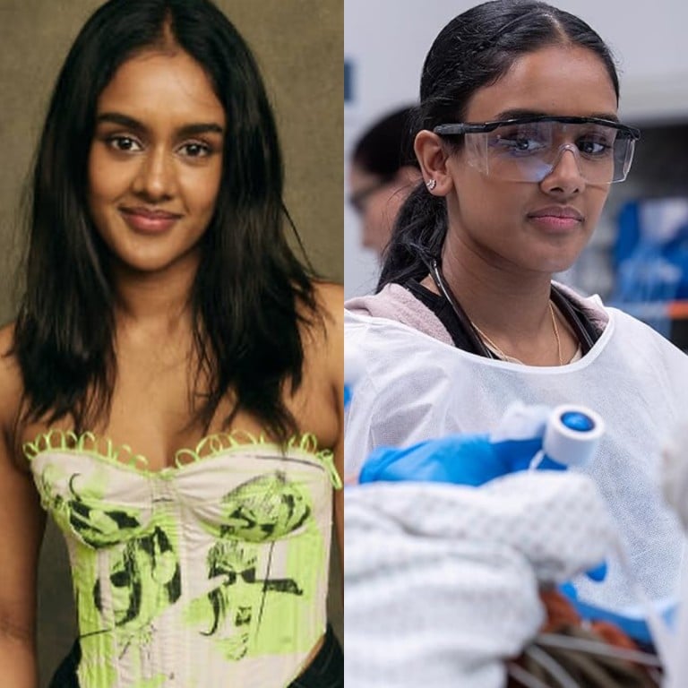 Shabana Azeez plays Dr Victoria Javadi in The Pitt. Photos: @shabanaazeez_/Instagram, Handout