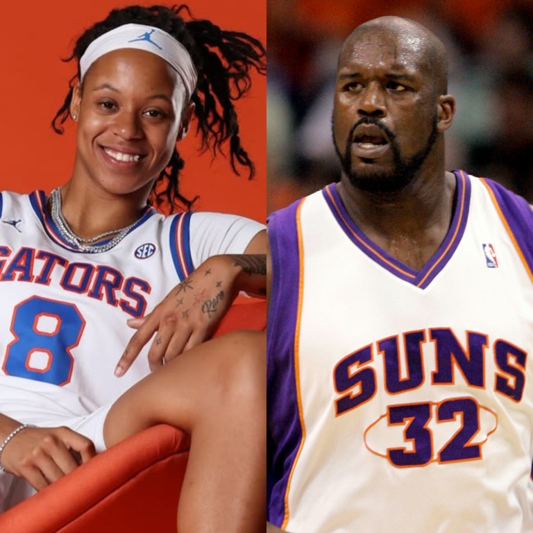 Me’Arah O’Neal, the youngest daughter of Shaquille O’Neal, plays for the Florida Gators. Photos: @mearahoneal_/Instagram, AP