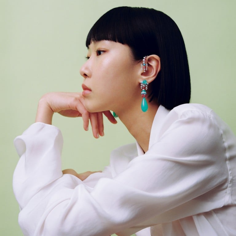 Earrings: Cartier. Shirt: Maison Margiela. Photography: Pierre-Emmanuel Testard