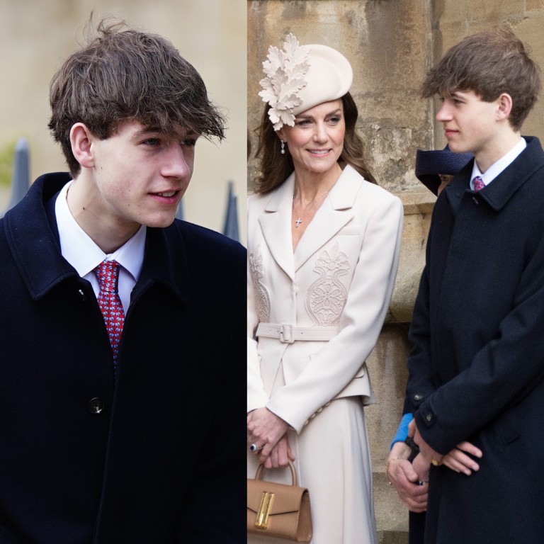 Catherine, Princess of Wales and James, Earl of Wessex attend the 2026 Easter Matins Service at St George’s Chapel on April 5, in Windsor, England. Photos: Getty Images