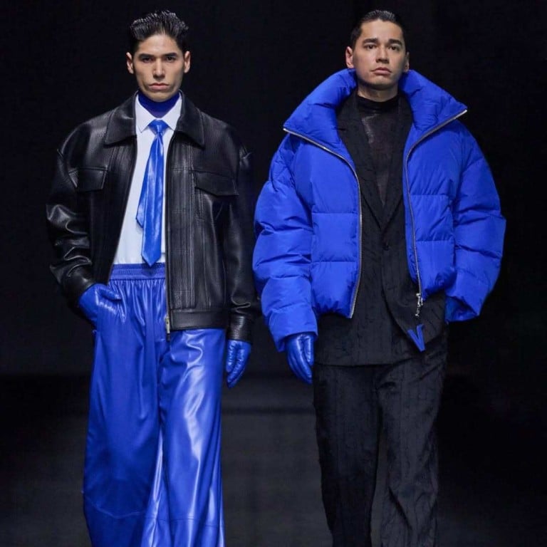 Liu Shaoang and Sandor Liu Shaolin made their runway debut at Feng Chen Wang’s 10th anniversary show, staged at Shanghai Fashion Week. Photo: @shaolinliu/Instagram