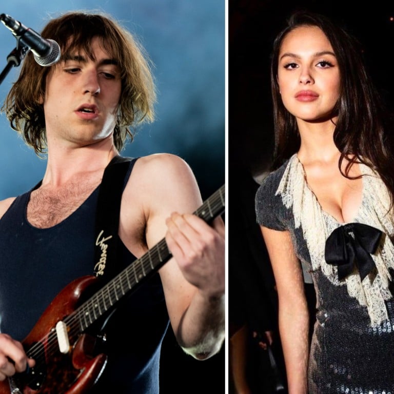 Olivia Rodrigo is rumoured to be dating Geese frontman Cameron Winter. Photos: @daniellegoldberg/Instagram,  Getty Images