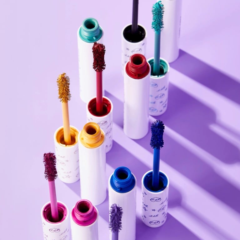 Coloured lashes are in, and the ColourPop BFF mascara range has plenty of shades to offer. Photo: Handout
