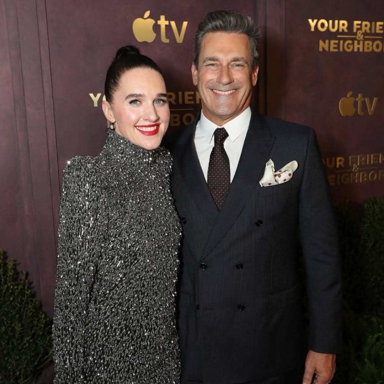 Lena Hall and Jon Hamm play siblings in Apple TV‘s Your Friends & Neighbors. Photo: @lenarockerhall/Instagram