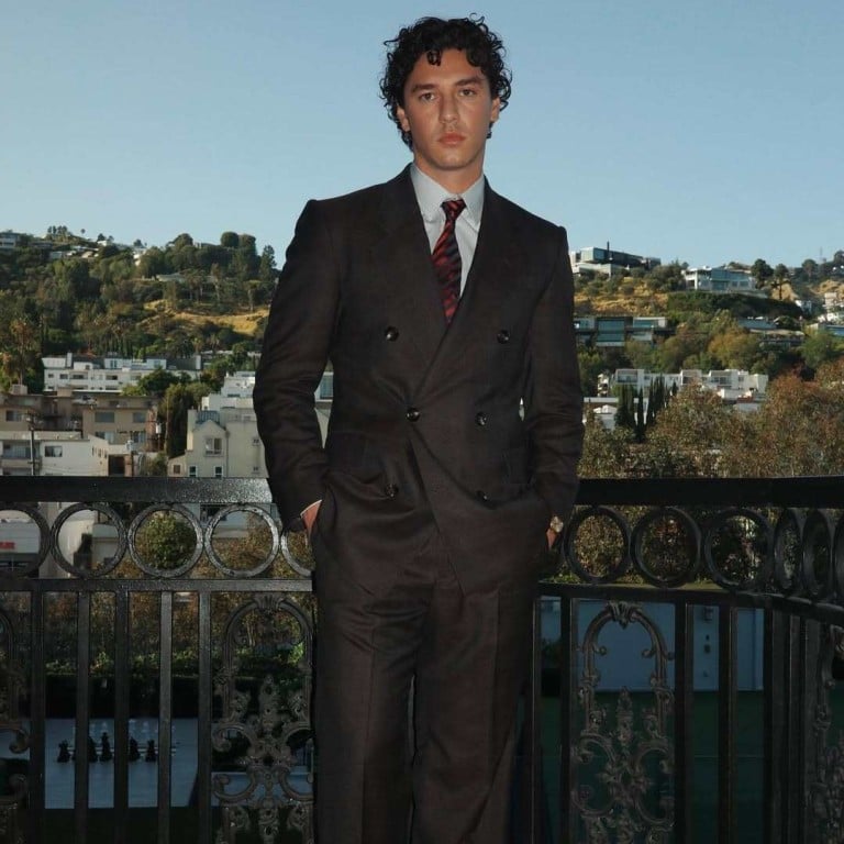 Belmont Cameli is the resident heartthrob of Amazon Prime Video’s new show, Off Campus, in which he plays hockey star Garrett. Photo: @belmontcameli/Instagram