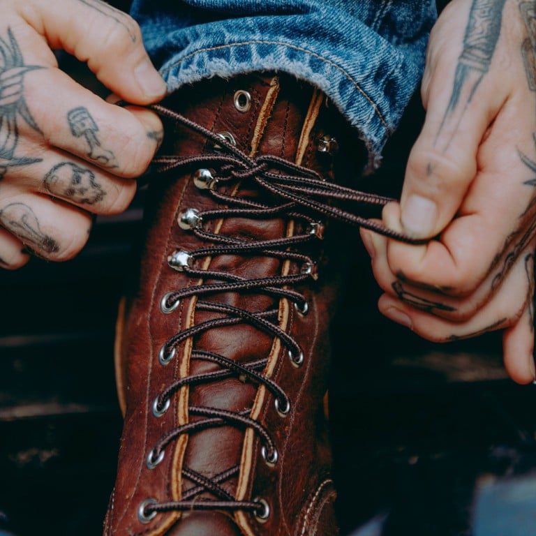 Work boots are defining a more relaxed trend in the red carpet. Photo: Handout