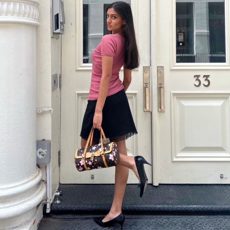 Ella Devi’s content lies at the intersection of fashion and politics. Photo: @ellad3vi/X