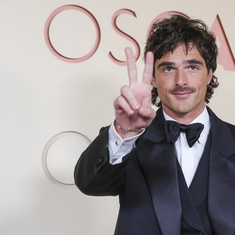 Jacob Elordi wore black tie complete with cufflinks to the Oscars on March 15. Photo: EPA