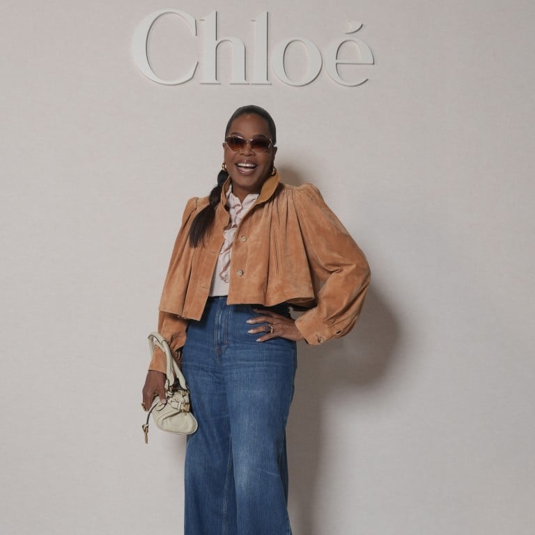 Everyone’s favourite media mogul Oprah Winfrey donned boho-chic at Paris Fashion Week in March. Photo: Chloé