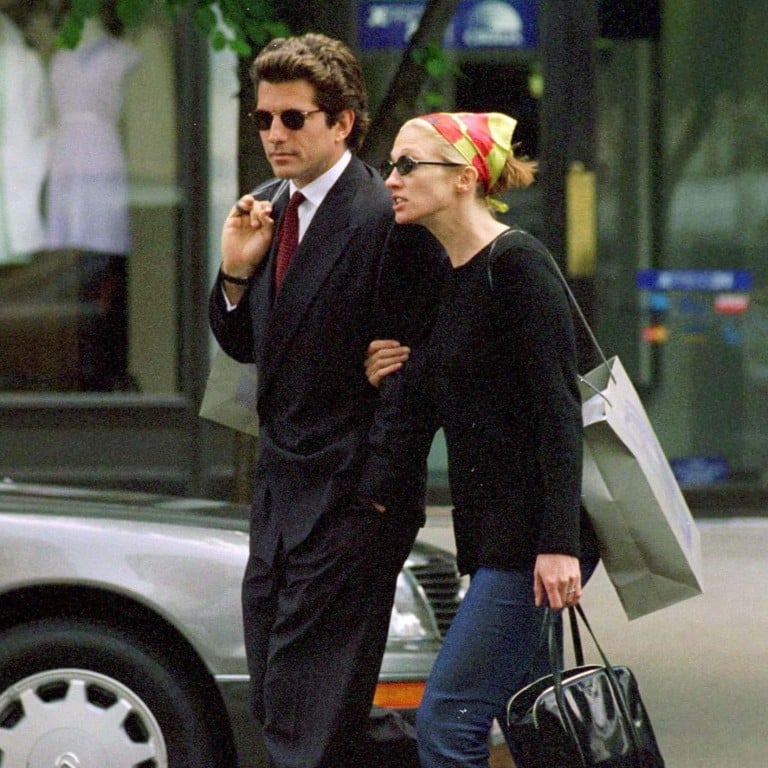 Carolyn Bessette with John F. Kennedy Jr in Boston, in 1996. Photo: Shutterstock