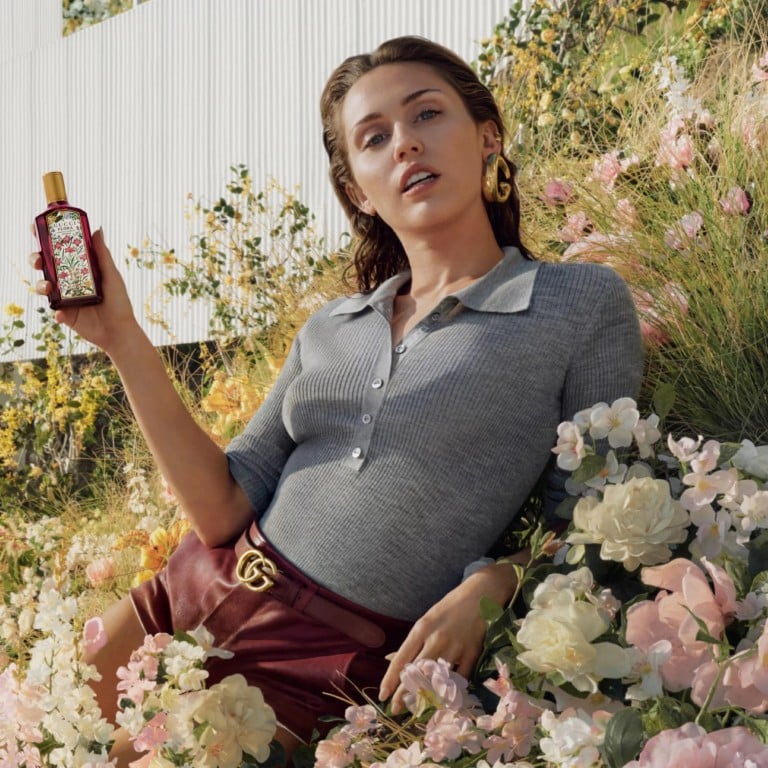 Fragrance of summer: Miley Cyrus for Gucci Flora. Photo: Handout