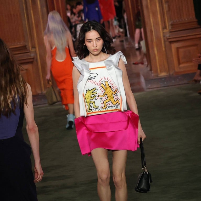 The Louis Vuitton cruise 2027 show was inspired by pop artist Keith Haring. Photo: AFP
